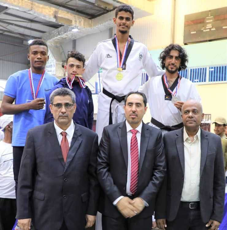 وزير الشباب والرياضة خلال حفل الختام