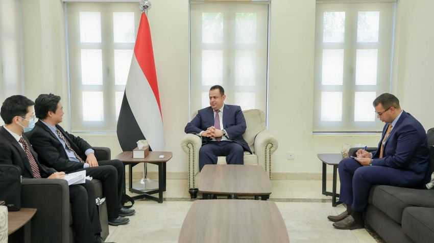 رئيس الوزراء خلال اللقاء