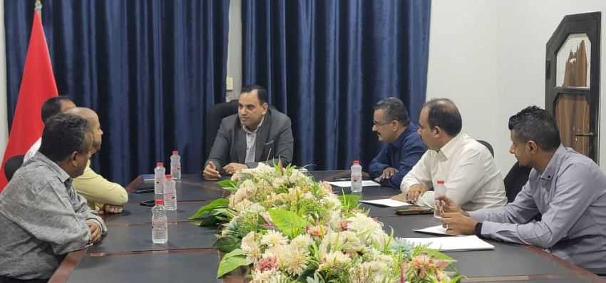 وزير الزراعة والري والثروة السمكية خلال الاجتماع