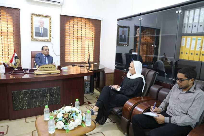 وزير الصحة خلال اللقاء