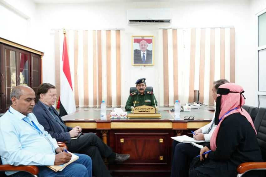 وزير الداخلية خلال اللقاء