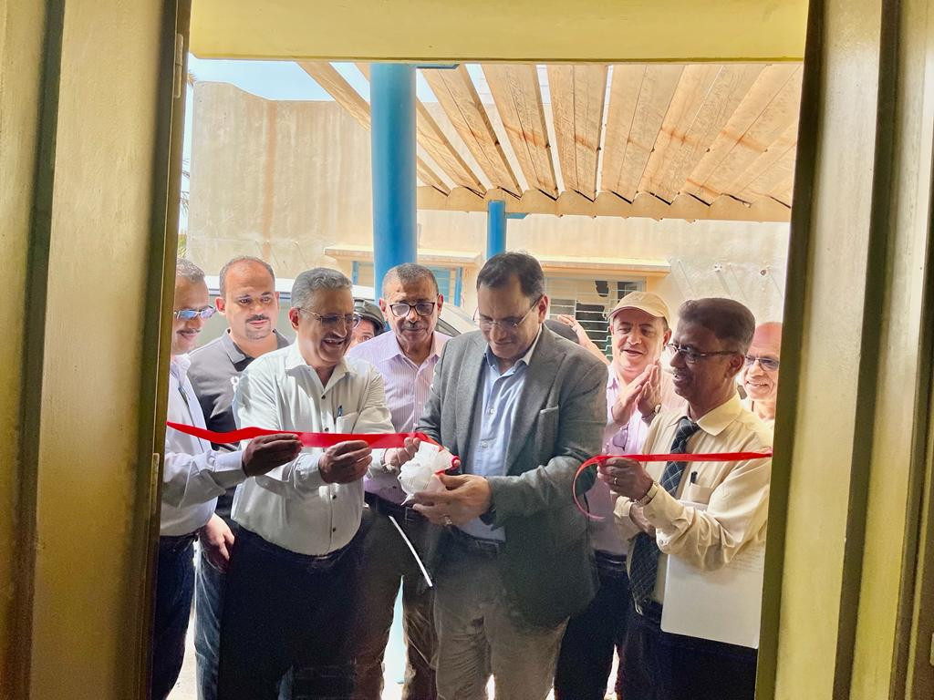 السقطري يفتتح مبنى المكتب التنسيقي لهيئة البحوث والإرشاد الزراعي بعدن