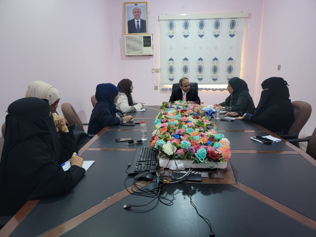 وزير التعليم العالي خلال اللقاء