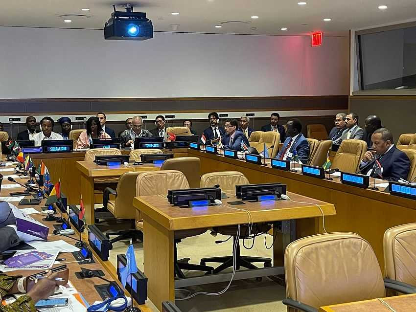 وزير الخارجية خلال بيان بلادنا في القمة