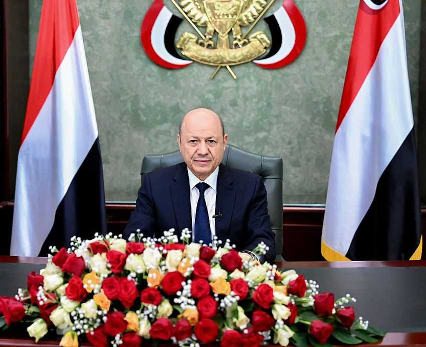 رئيس مجلس القيادة الرئاسي