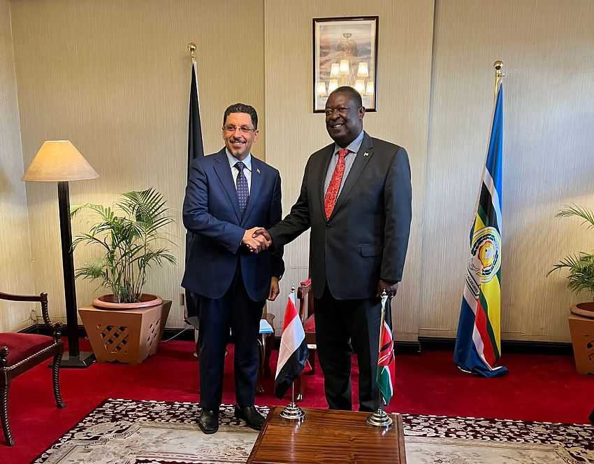 استقبال رئيس الوزراء الكيني وزير الخارجية وشؤون المغتربين