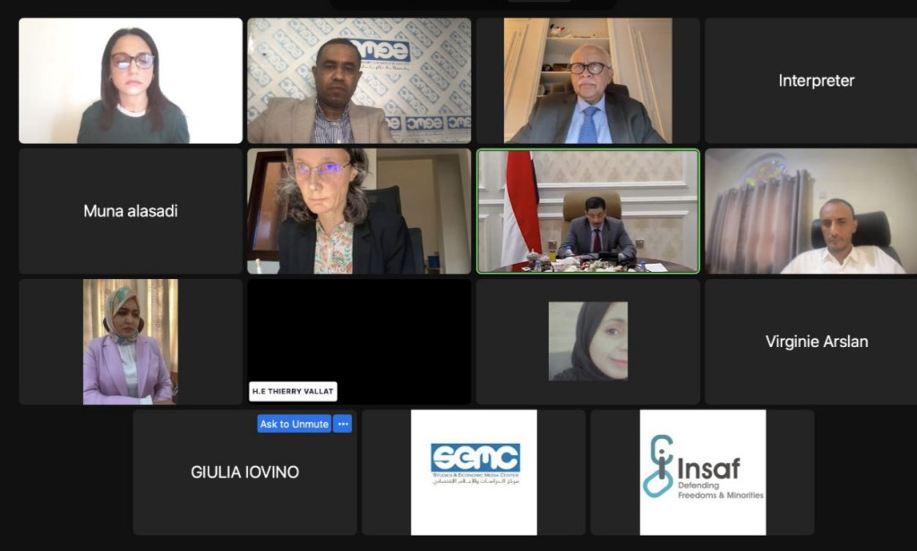 وزير الخارجية وشؤون المغتربين يفتتح ندوة خاصة بإطلاق مشروع (يمانيات)