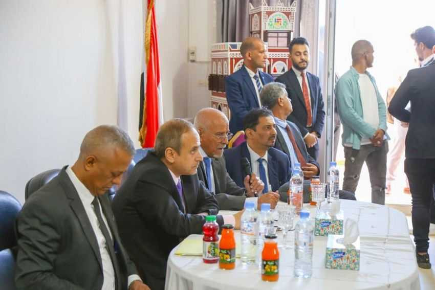 لقاء وزير التعليم العالي والفني والتدريب المهني مع الطلاب اليمنيين الدارسين في الجزائر