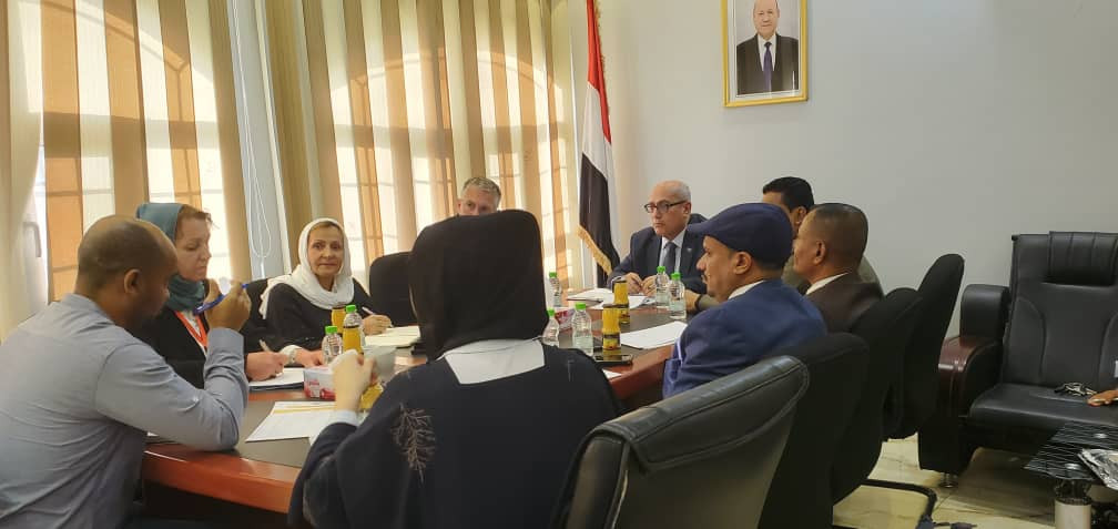 وزير الإدارة المحلية يلتقي وفد بعثة التنمية لسفارة ألمانيا الاتحادية