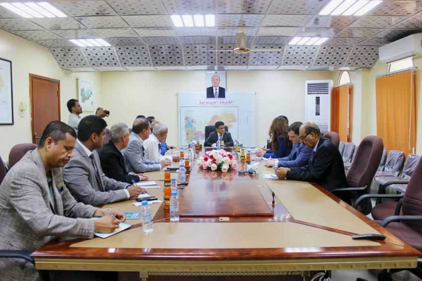 لقاء وزير النفط برئيس دائرة الشرق الأوسط وشمال افريقيا بالخارجية الروسية