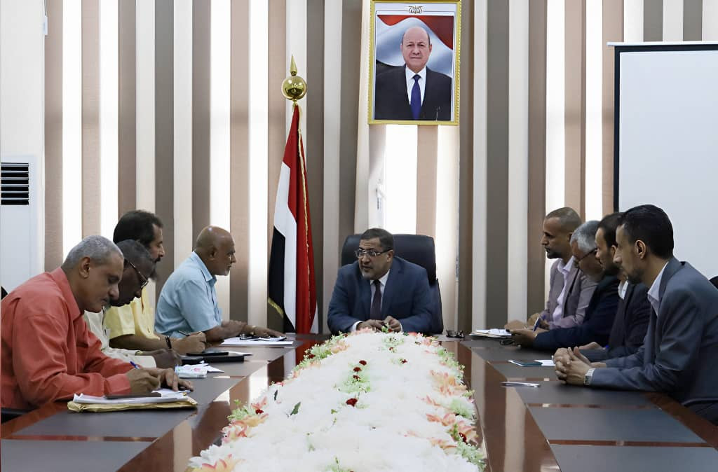 وزير العدل يناقش مع رئيس محكمة استئناف أبين سبل تعزيز العمل القضائي بالمحافظة