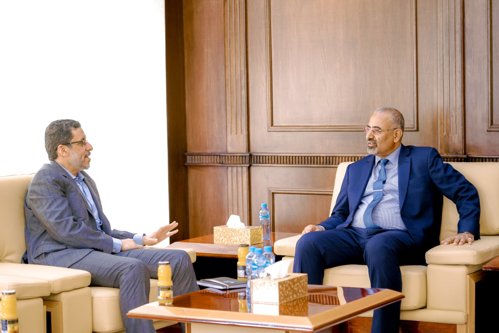 اللواء الزُبيدي يطّلع من رئيس الوزراء على الإجراءات المتخذة للنهوض بالوضع المعيشي للمواطنين