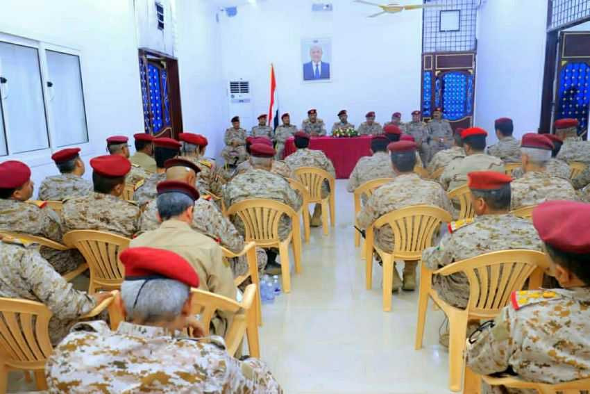 اجتماع عسكري موسع برئاسة رئيس هيئة الأركان