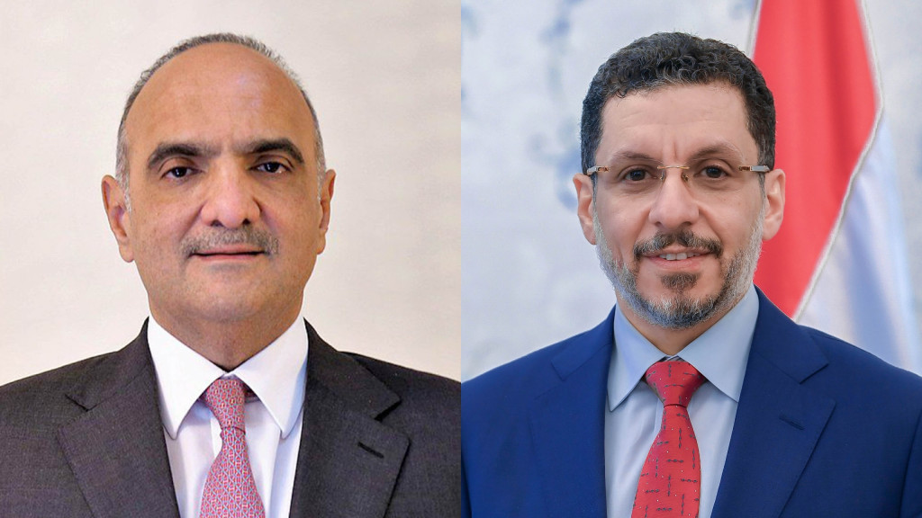 رئيس الوزراء مع نظيره الأردني
