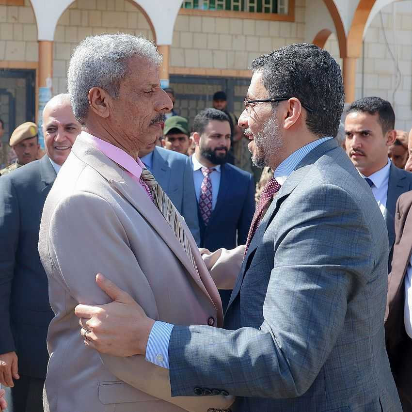 زيارة رئيس الوزراء الميدانية إلى محافظة لحج