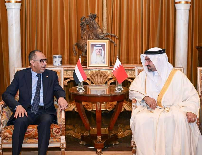 لقاء وزير الصناعة مع نظيره البحريني