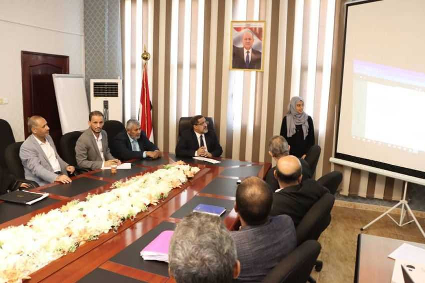 تدشين وزير العدل للبرنامج التدريبي لمدراء العموم ومدراء الإدارات ورؤساء الأقسام في كافة قطاعات الوزارة