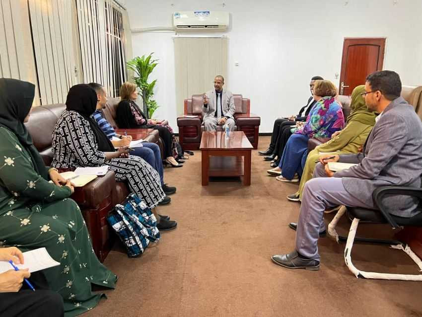 لقاء وزير الشؤون الاجتماعية والعمل بممثلة هيئة الأمم المتحدة للمرأة
