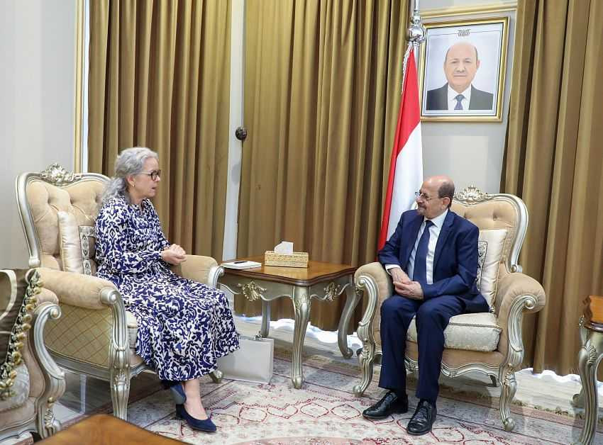 لقاء وزير الخارجية مع سفيرة السويد