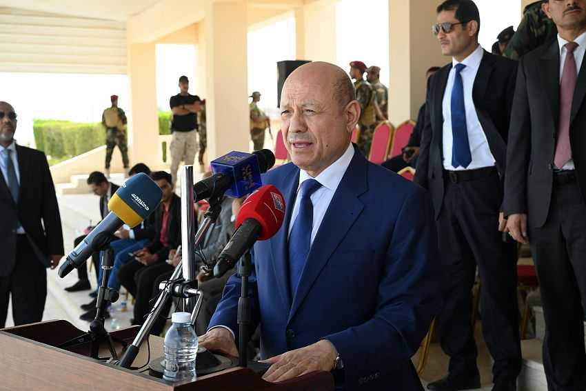 رئيس مجلس القيادة الرئاسي د. رشاد العليمي