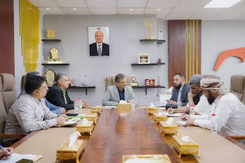لقاء وزير الدولة محافظ عدن مع وكيل وزارة الأوقاف والإرشاد
