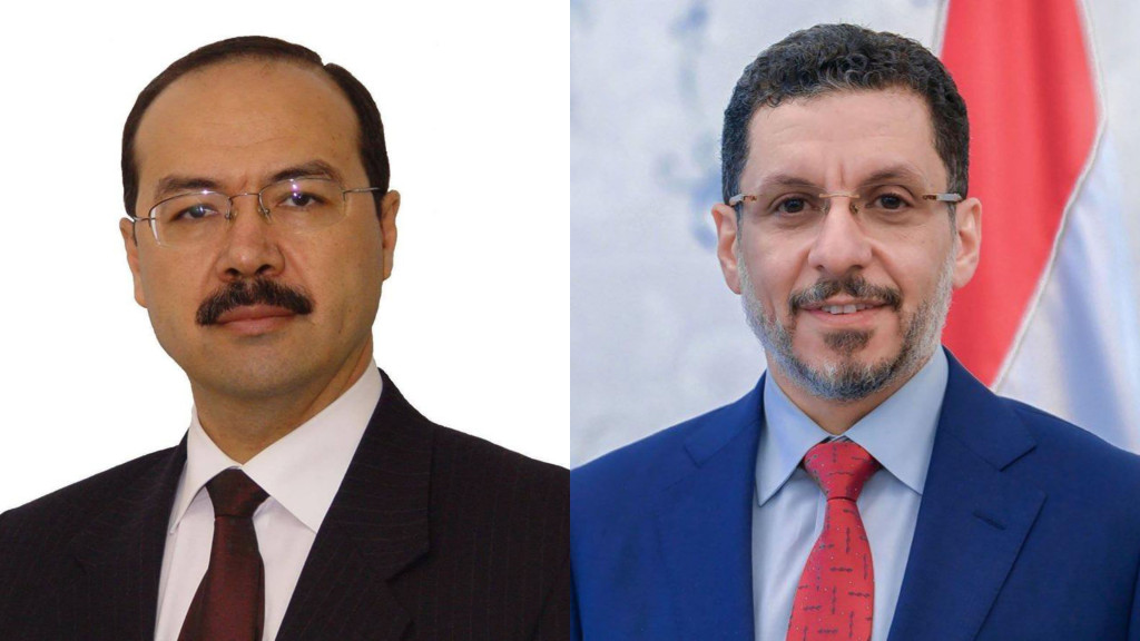 رئيس الوزراء مع نظيره الأوزبكستان