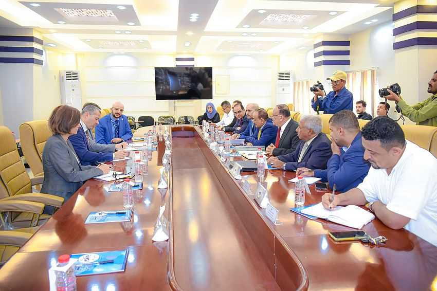 لقاء وزير النقل مع الأمين العام للمنظمة البحرية الدولية