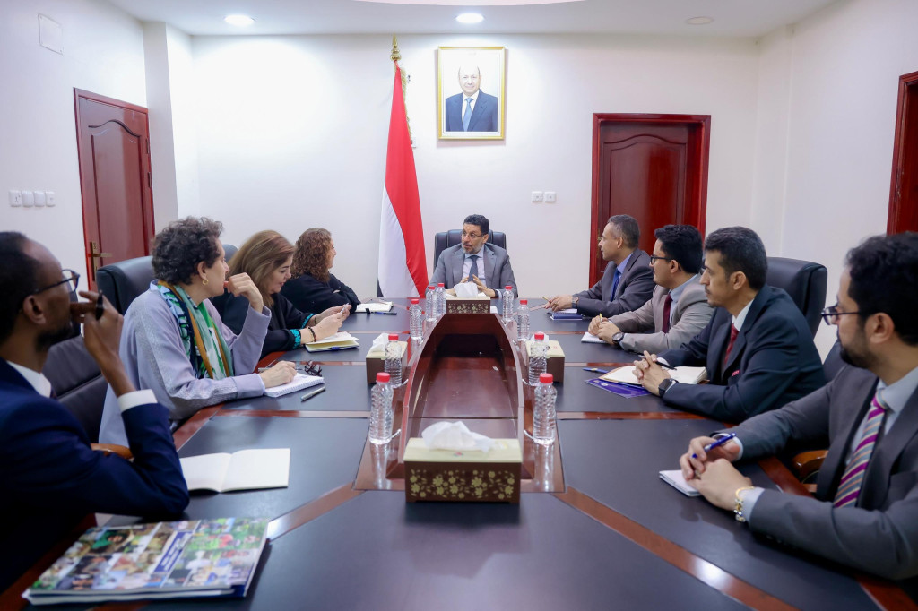 رئيس الوزراء يستقبل الممثل المقيم الجديد لبرنامج الأمم المتحدة الإنمائي لدى اليمن
