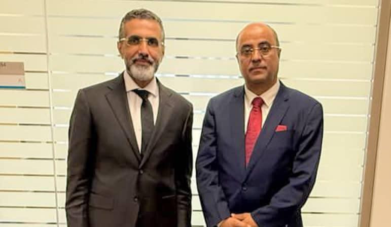 وزير المالية يبحث في واشنطن مع مدير عام صندوق النقد العربي مستوى تنفيذ الإصلاحات الشاملة