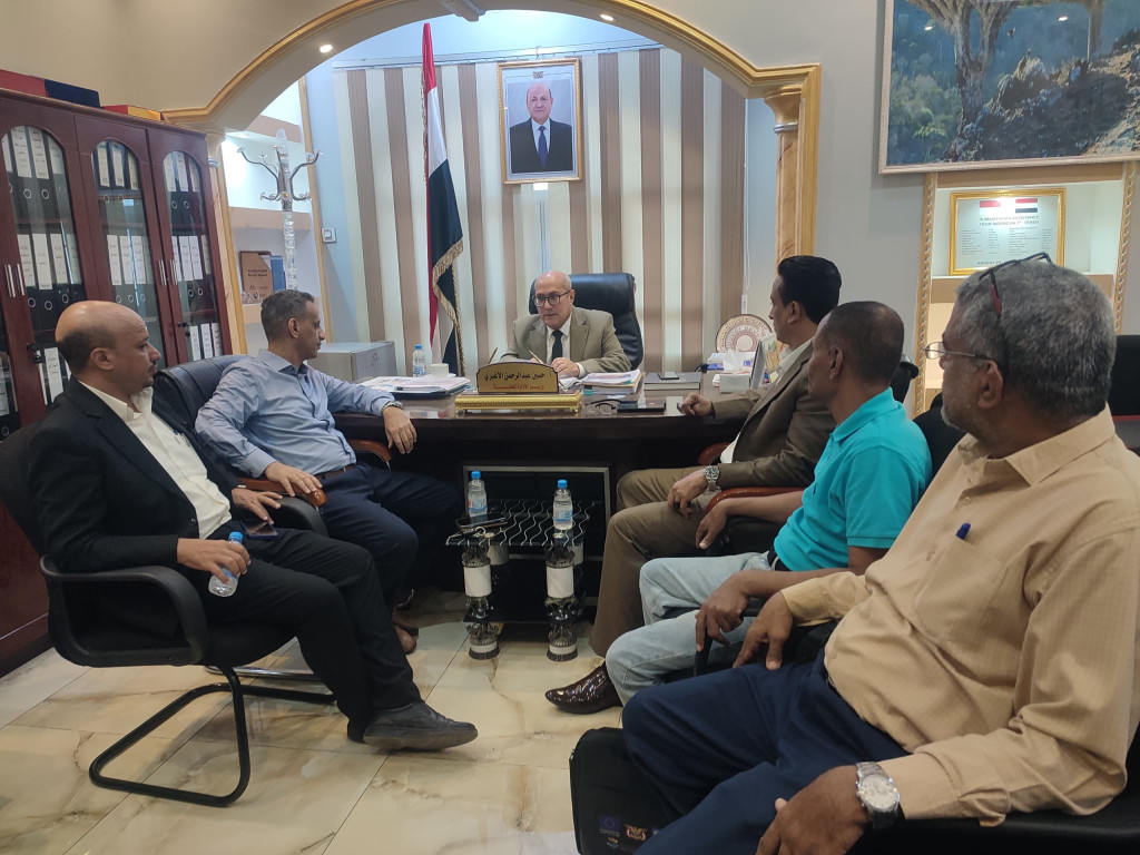 اجتماع في عدن يناقش مستوى تنفيذ مشاريع المنظمات الدولية