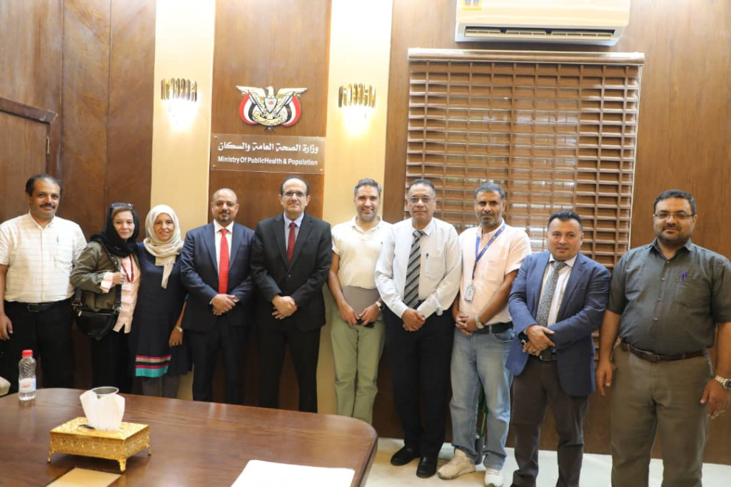 وزير الصحة يبحث مع مؤسسة التمويل الدولية تعزيز التعاون المشترك