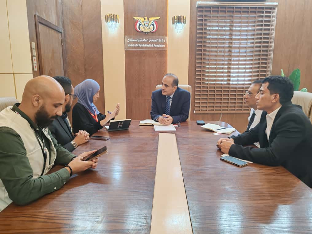 وزير الصحة يبحث مع منظمة العمل من أجل الإنسانية الدولية تعزيز التعاون المشترك