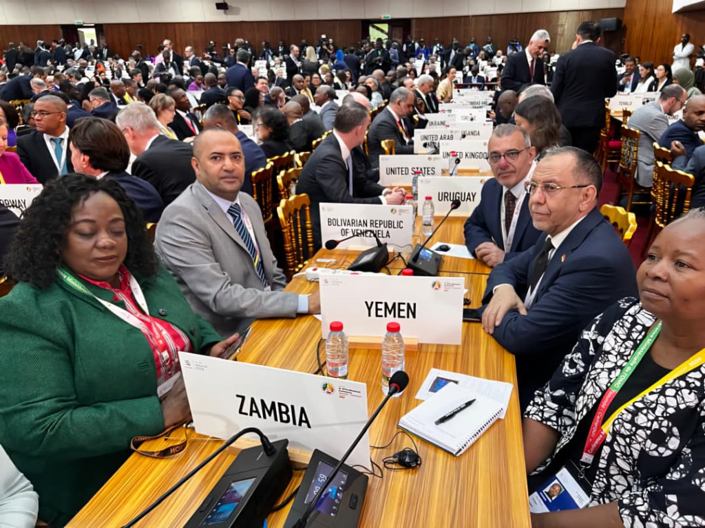 اليمن يشارك في أعمال المؤتمر الوزاري الرابع عشر لمنظمة التجارة العالمية في الكاميرون