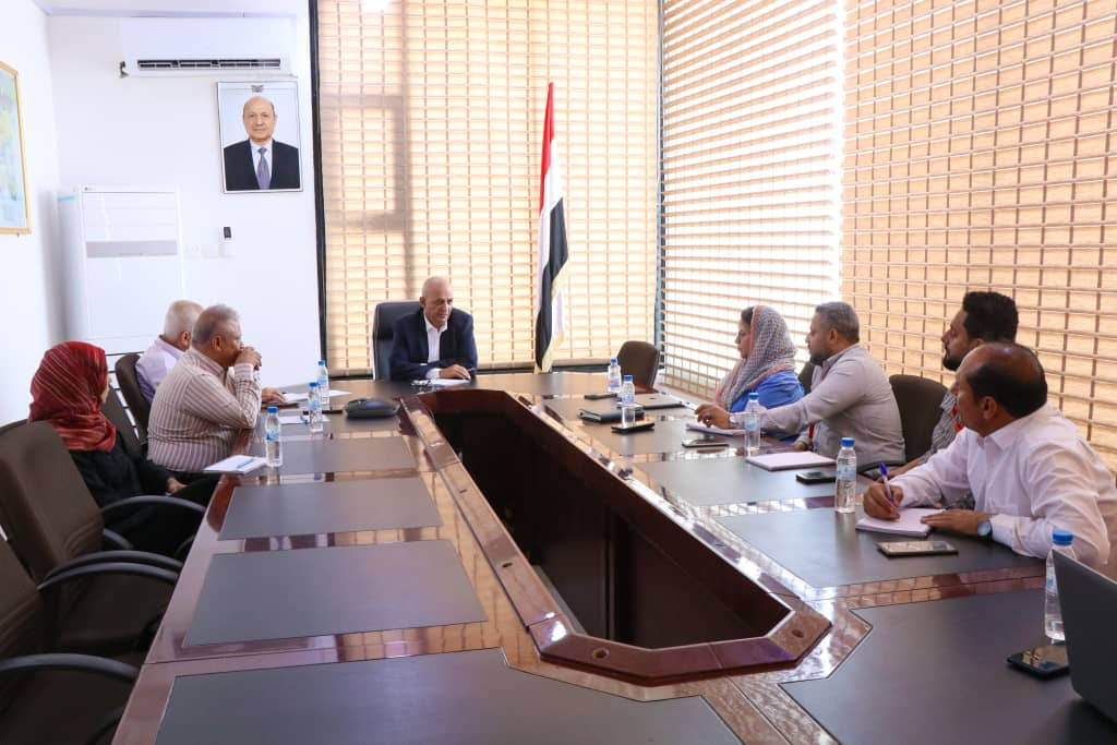 الشرجبي يبحث منظمة رعاية الأطفال الدولية تعزيز تدخلات المياه والصرف الصحي والإصحاح البيئي